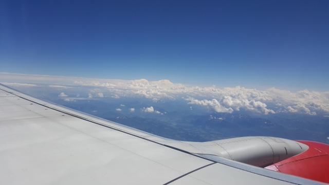 über den Wolken